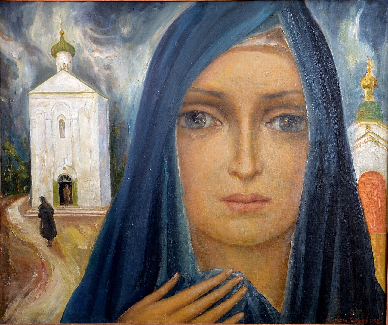 1290px Alexey Kuzmich Crying Euphrosyne of Polotsk 1992