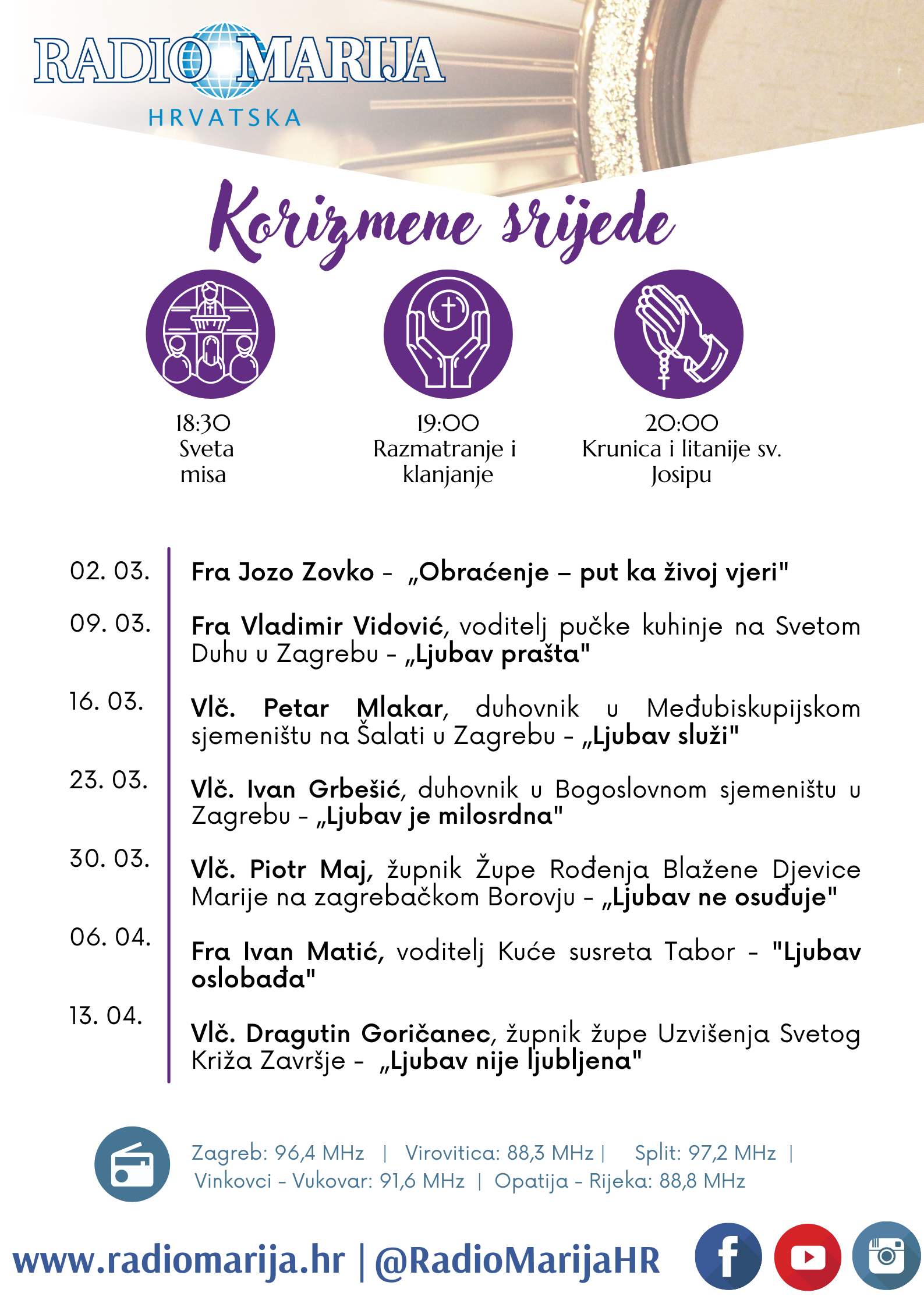 Korizmene srijede na RM