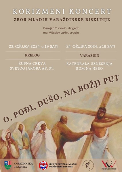 Plakat za koncert 2024 za objave