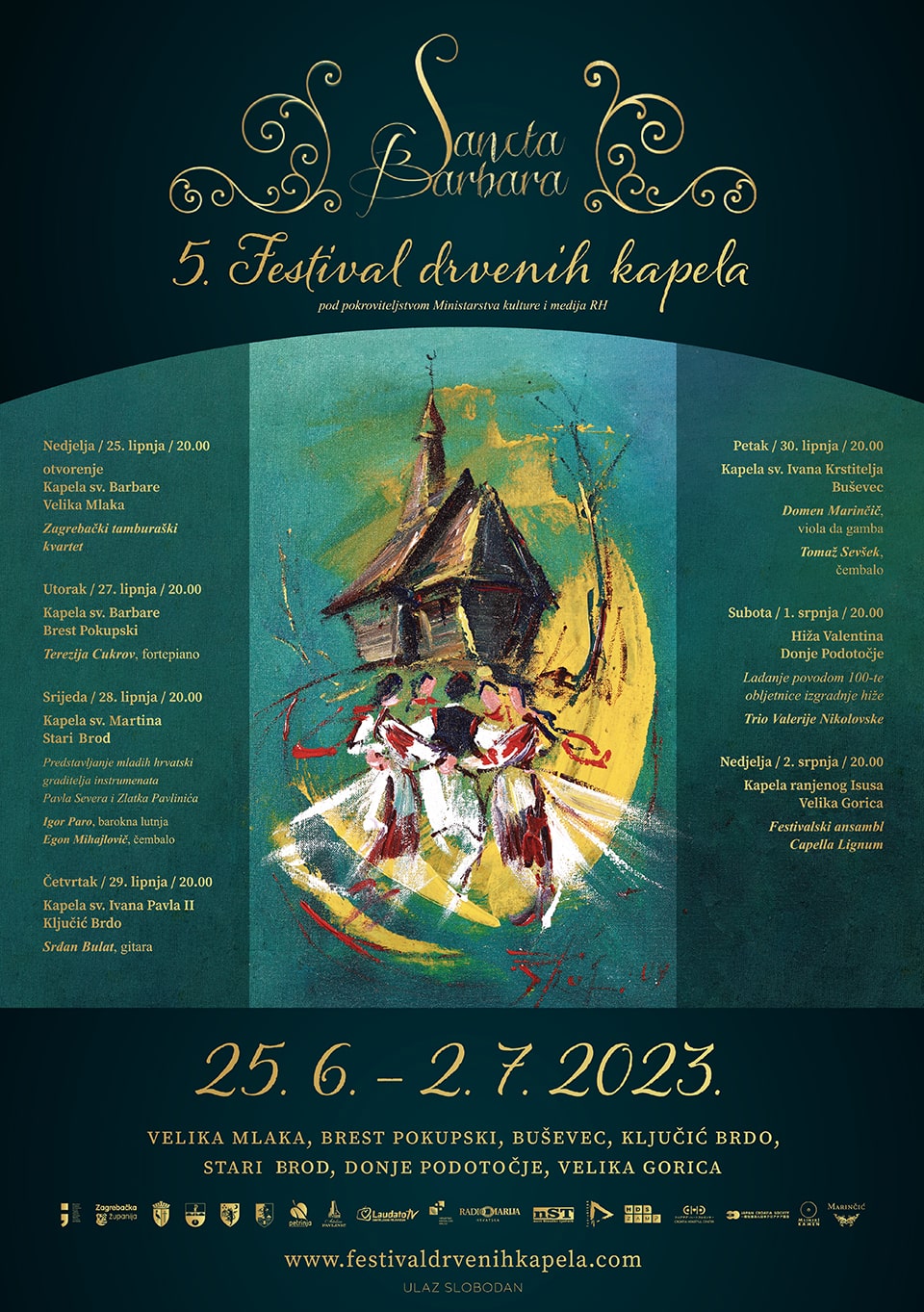 Festival drvenih kapela plakat min