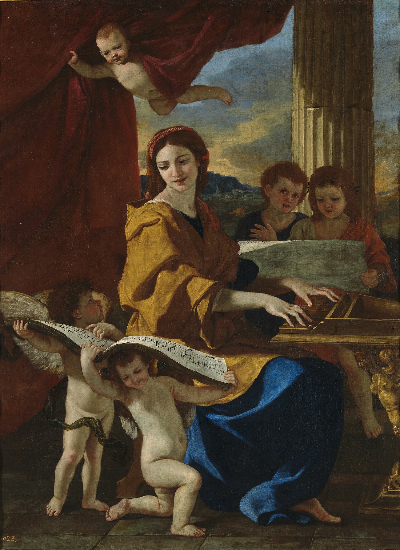 Nicolas Poussin Sainte Cécile