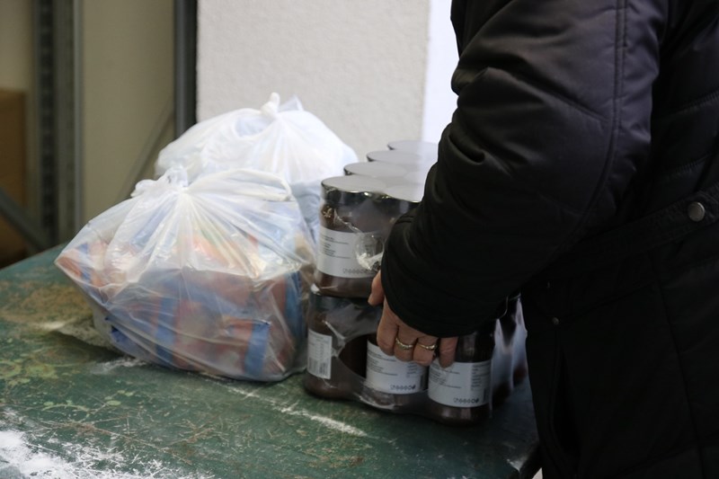 Varazdin Caritas podjela predbozicnih obiteljskih paketa 16122022 01