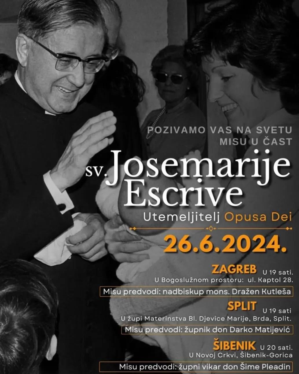 josemaria misa 2024 plakat