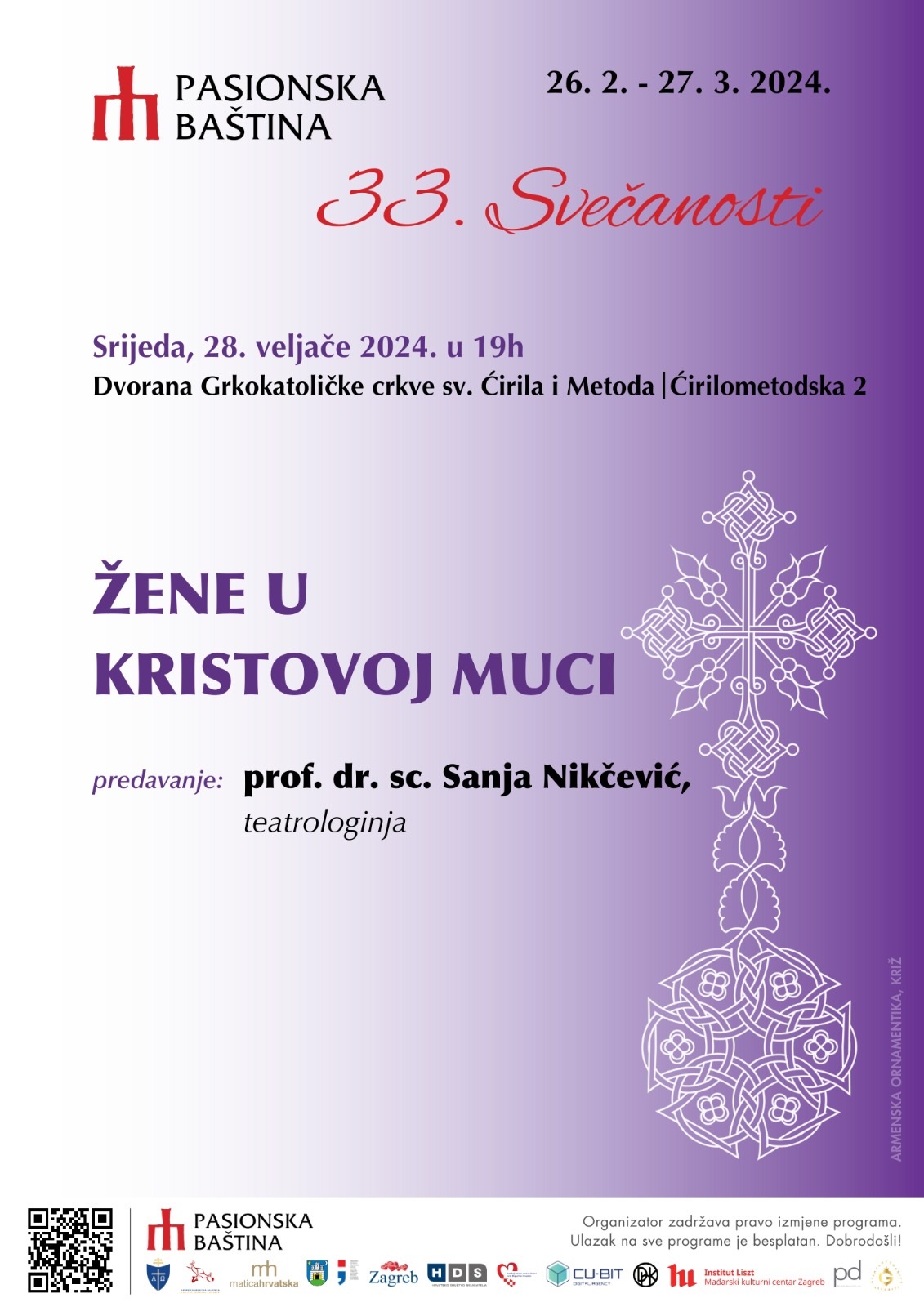 žene u kristovoj muci plakat