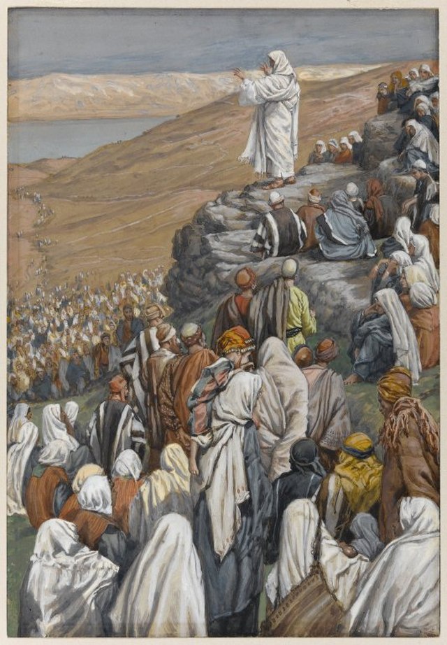 640px Brooklyn Museum The Sermon of the Beatitudes La sermon des béatitudes James Tissot 1