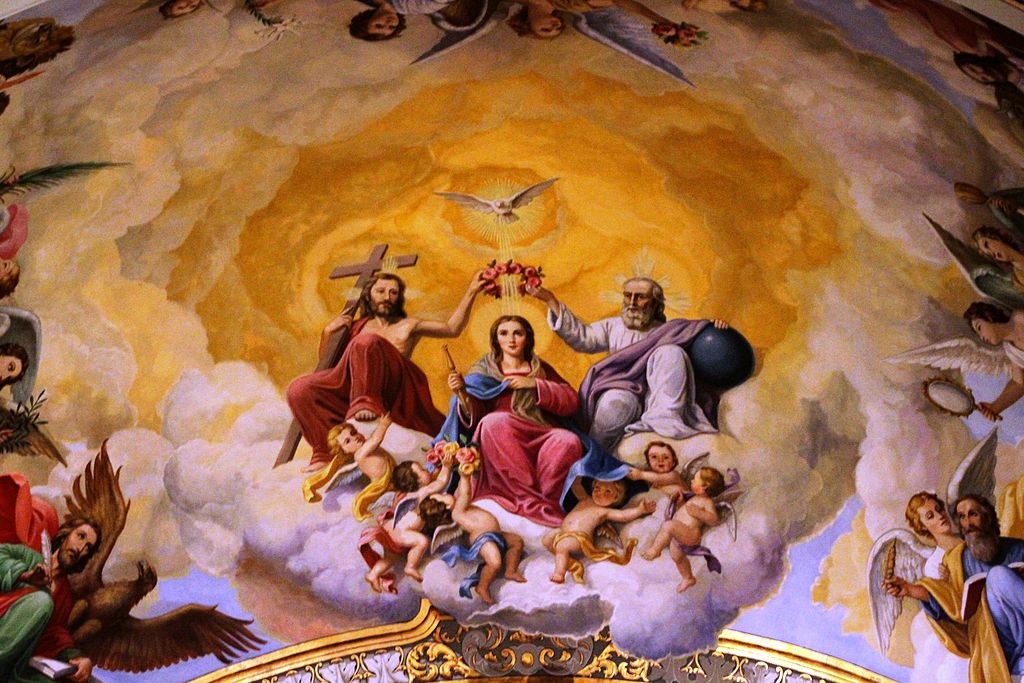 1024px Fresco of the Coronation of Mary Basílica de La Macarena Seville